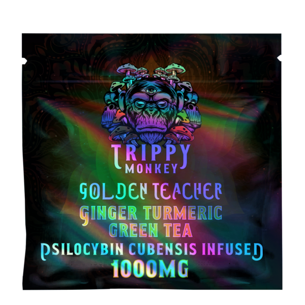 TRIPPY MONKEY – GOLDEN TUMERIC GREEN TEA
