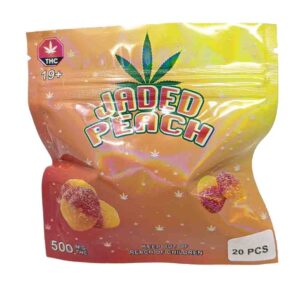 Jaded Peach Gummies (500mg THC)